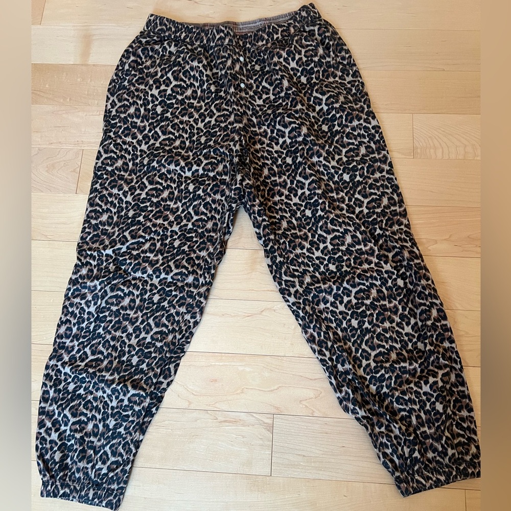 Aerie Cheetah Jogger PJ Pants